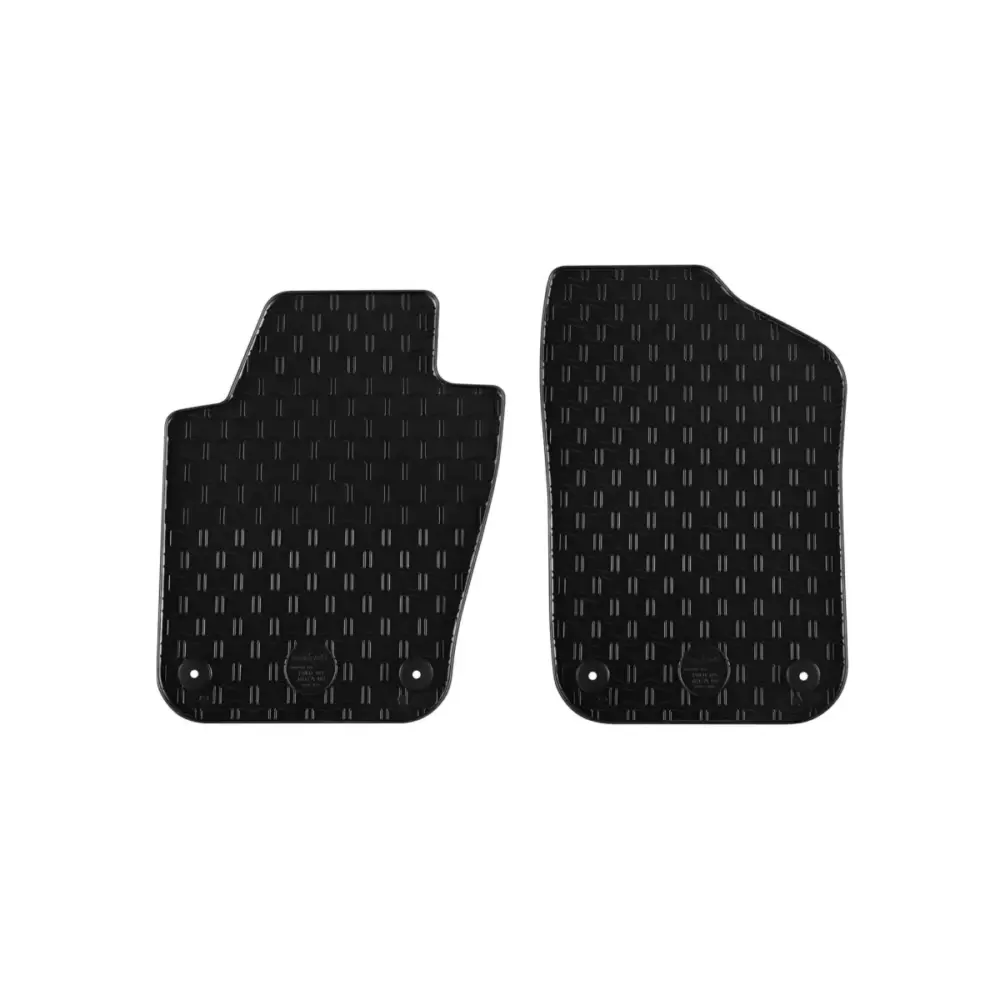 Tappetini in Gomma Set 4 Pezzi Neri per Volkswagen Polo 2008-2016
