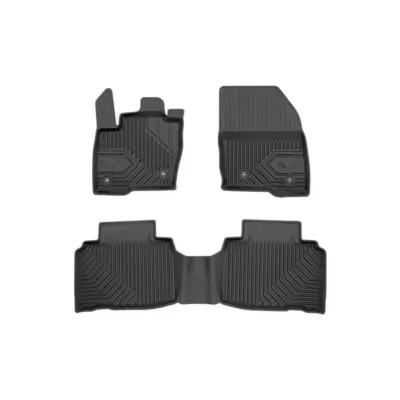 Tappetini in Gomma Specifici 3 Pezzi Neri per Ford Edge dal 2014