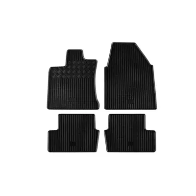 Tappetini in Gomma Specifici 4 Pezzi Neri per Nissan Qashqai 2007-2014