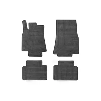 Tappetini in Gomma Specifici 4 Pezzi per Mercedes Classe A W169 2004-2012 Nero