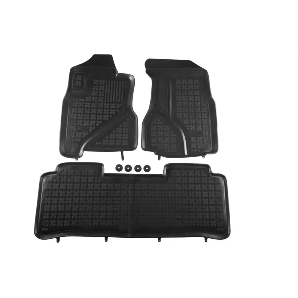 Tappetini in Gomma Specifici Set 3 Pezzi Nero per Honda Cr-v 2002-2006