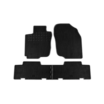 Tappetini in Gomma Specifici Set 4 Pezzi per Toyota RAV4 2007-2012 Nero