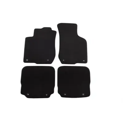 Tappetini in Tessuto a Tre Strati Neri per Audi A3 1998-2003, Set di 4 Pezzi