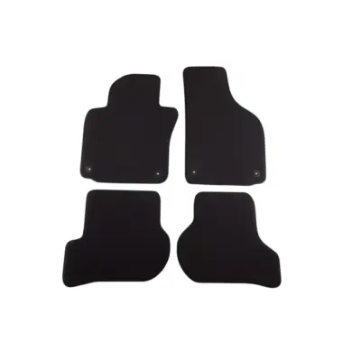 Tappetini in Tessuto a Tre Strati Neri per Skoda Octavia 2008-2013, Set 4 Pezzi