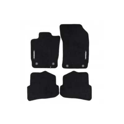Tappetini in Tessuto Neri Set di 4 per Audi A1 8X 2010-2018