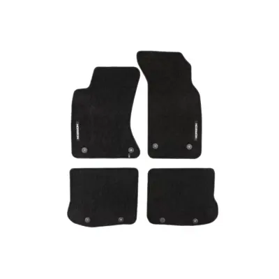 Tappetini in Tessuto Neri Set di 4 per Audi A4 B5 1994-2001