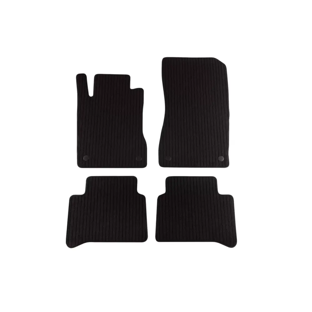 Tappetini in Tessuto Neri Set di 4 per Mercedes Classe E W211 2002-2009