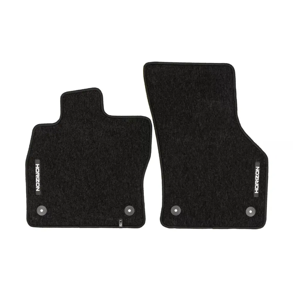Tappetini in Tessuto Serie Horizon Neri per Audi A3 dal 2020, Set 4 Pezzi