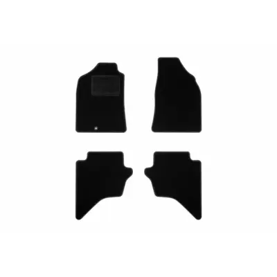 Tappetini in Tessuto Set 4 Pezzi Neri per Ford Ranger 2008-2012