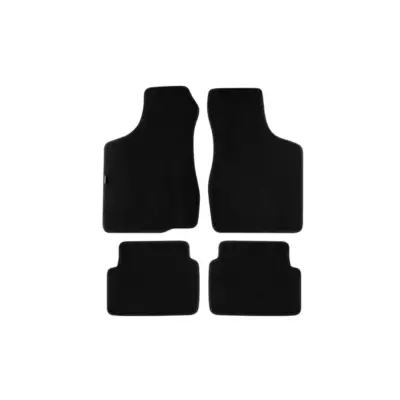 Tappetini Moquette Set 4 Pezzi Neri per Opel Corsa a 1982-1993