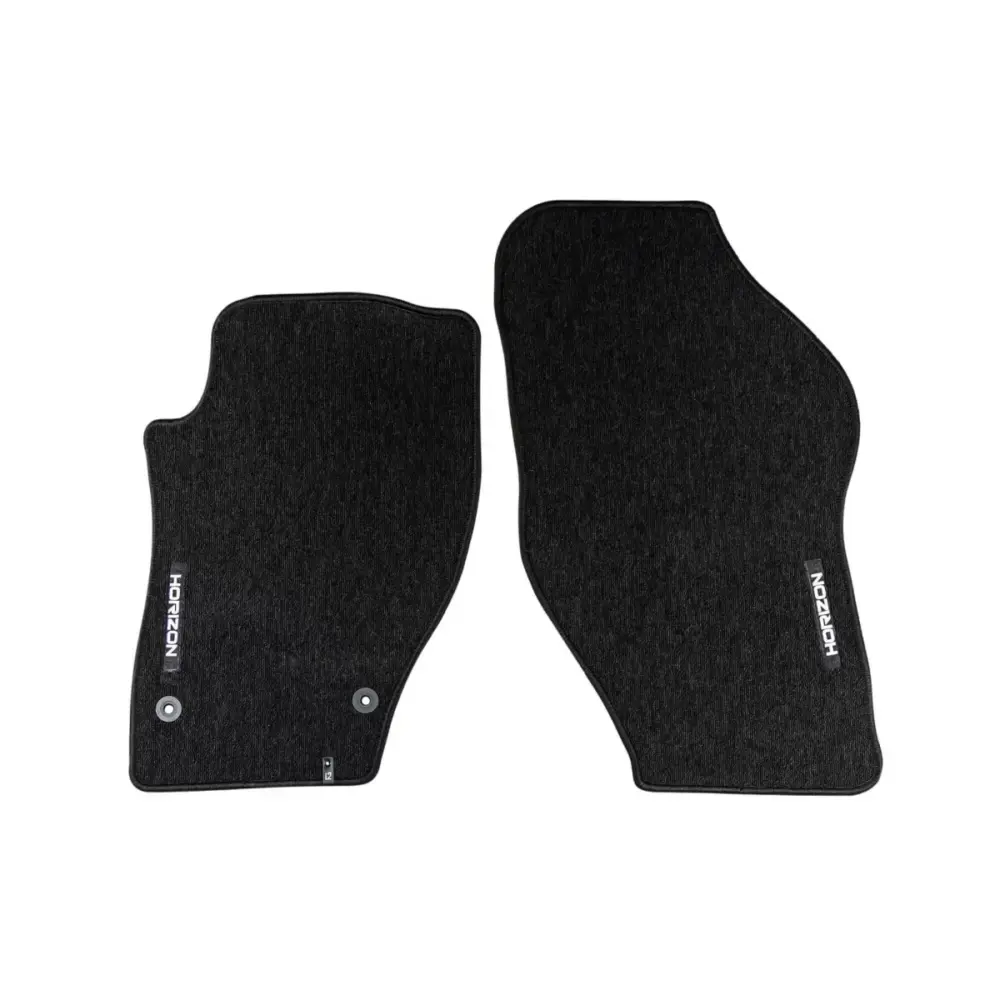 Tappetini Tessili Anteriori e Posteriori Neri Set 4 Pezzi per Peugeot 308