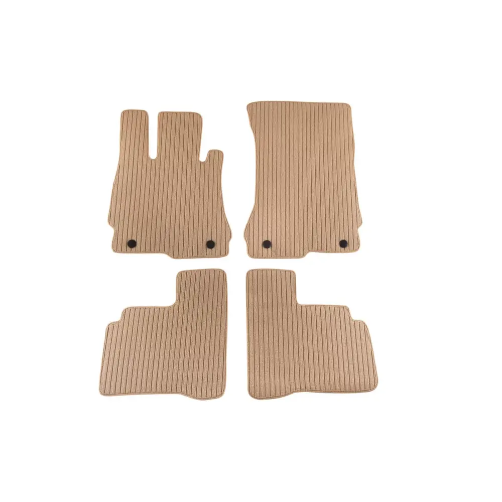Tappetini Tessili Beige Serie Comet Set 4 Pezzi per Mercedes Classe S W221