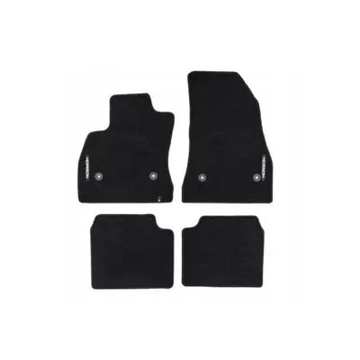 Tappetini Tessili Horizon Neri Set 4 Pezzi per Fiat 500l 2012-2022