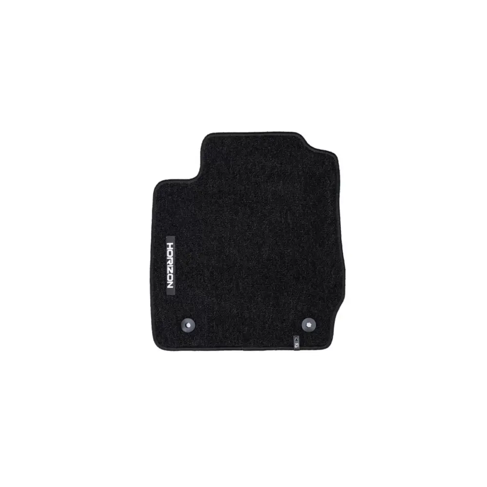 Tappetini Tessili Horizon Nero Set 4 Pezzi per Ford Fiesta 2017-2023
