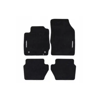 Tappetini Tessili Horizon Nero Set 4 Pezzi per Ford Fiesta 2017-2023