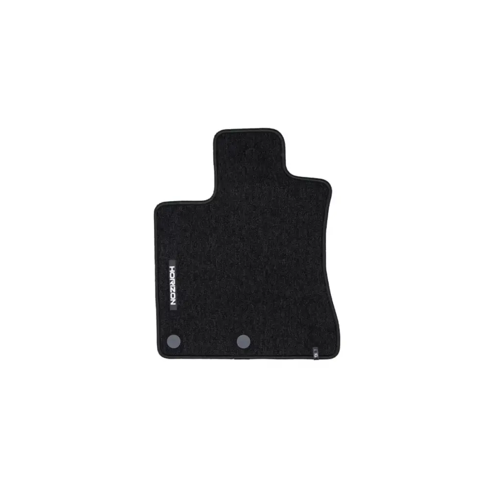 Tappetini Tessili Horizon Nero Set 4 Pezzi per Nissan Qashqai +2 2006-2013