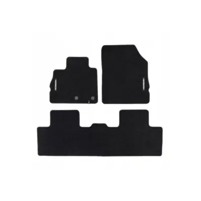Tappetini Tessili Horizon Set 3 Pezzi Nero per Renault Scenic Iv 2016-2022
