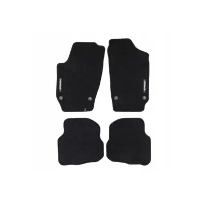Tappetini Tessili Horizon Set 4 Pezzi Neri per Volkswagen Polo 2001-2003