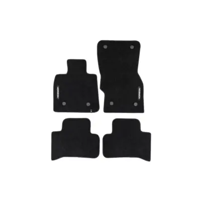 Tappetini Tessili Horizon Set 4 Pezzi Nero per Alfa Romeo Stelvio dal 2016