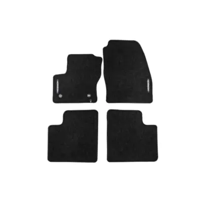Tappetini Tessili Horizon Set 4 Pezzi Nero per Ford Grand C-max 2010-2019
