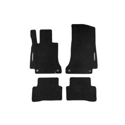 Tappetini Tessili Horizon Set 4 Pezzi Nero per Mercedes Classe C W205 2014-2021