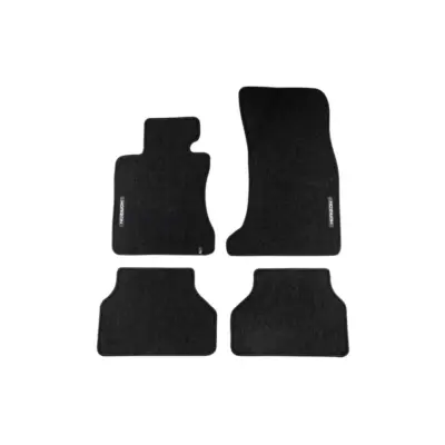 Tappetini Tessili Neri Set 4 Pezzi per BMW Serie 5 E60 2003-2010