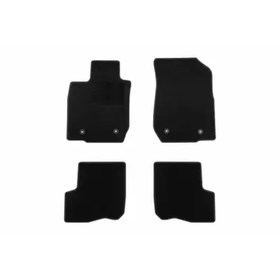 Tappetini Tessili Neri Set 4 Pezzi per Dacia Logan 2007-2013