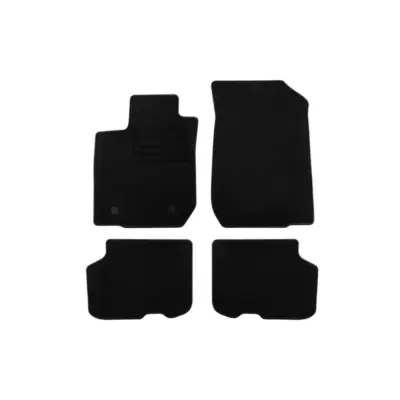 Tappetini Tessili Neri Set 4 Pezzi per Dacia Logan 2012-2019