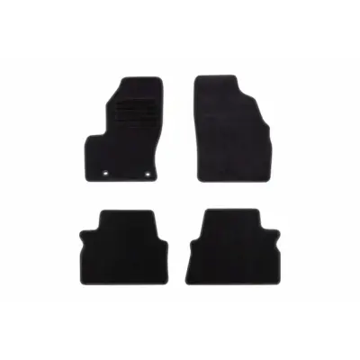 Tappetini Tessili Neri Set 4 Pezzi per Ford C-max 2003-2010