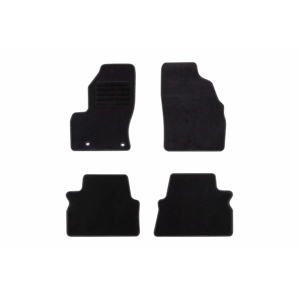 Tappetini Tessili Neri Set 4 Pezzi per Ford C-max 2003-2010