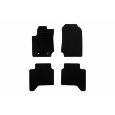 Tappetini Tessili Neri Set 4 Pezzi per Ford Ranger 2012-2016