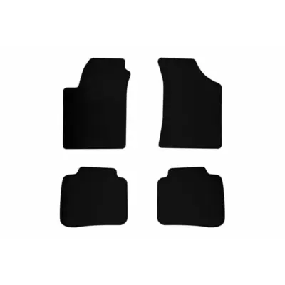 Tappetini Tessili Neri Set 4 Pezzi per Kia Cerato 2004-2008