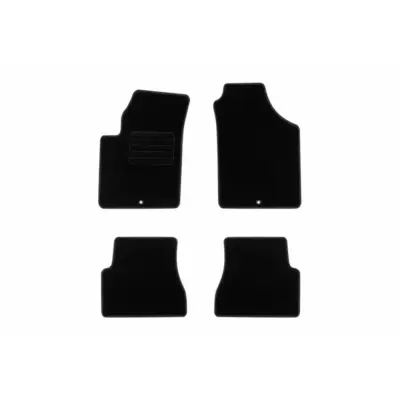 Tappetini Tessili Neri Set 4 Pezzi per Kia Picanto 2004-2011