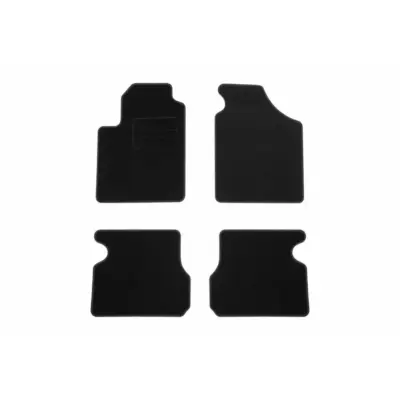 Tappetini Tessili Neri Set 4 Pezzi per Kia Rio 2003-2006