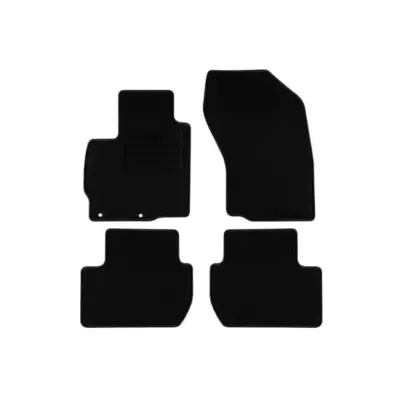 Tappetini Tessili Neri Set 4 Pezzi per Mitsubishi Outlander 2007-2015