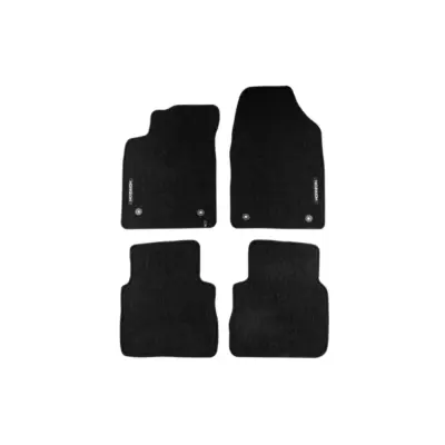Tappetini Tessili Neri Set 4 Pezzi per Opel Vectra C 2002-2008