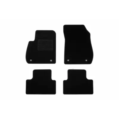 Tappetini Tessili Neri Set 4 Pezzi per Opel Zafira C 2011-2019