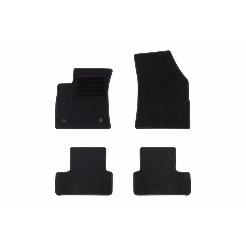Tappetini Tessili Neri Set 4 Pezzi per Renault Megane dal 2016