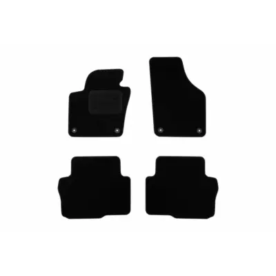 Tappetini Tessili Neri Set 4 Pezzi per Seat Alhambra dal 2010