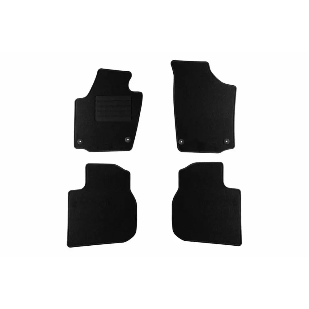 Tappetini Tessili Neri Set 4 Pezzi per Seat Toledo 2012-2019