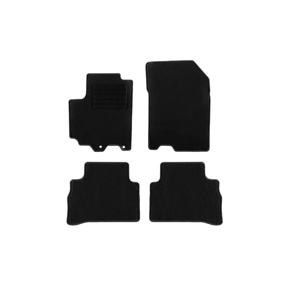 Tappetini Tessili Neri Set 4 Pezzi per Suzuki Vitara 1.4 Hybrid dal 2020