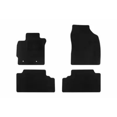 Tappetini Tessili Neri Set 4 Pezzi per Toyota Auris 2006-2013
