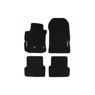 Tappetini Tessili Nero Set 4 Pezzi per Renault Modus 2004-2012