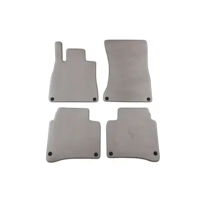 Tappetini Tessili Serie Comet Grigio Set 4 Pezzi per Mercedes Classe S W222