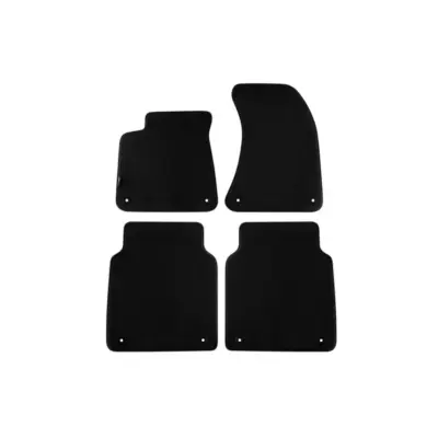 Tappetini Tessili Serie Comet Set 4 Pezzi Nero per Audi A8 W12 2011-2017 Lwb