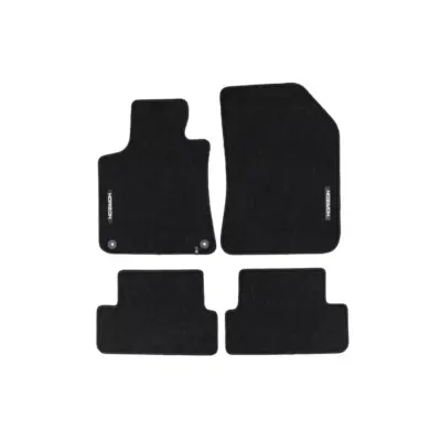 Tappetini Tessili Serie Horizon Nero Set 4 Pezzi per Peugeot 308 2013-2021