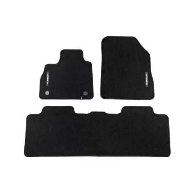 Tappetini Tessili Serie Horizon Set 3 Pezzi Nero per Renault Espace 2014-2022