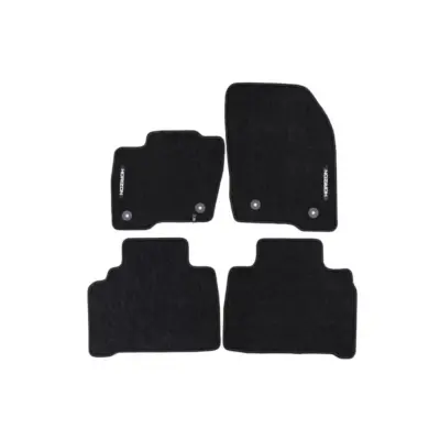 Tappetini Tessili Serie Horizon Set 4 Pezzi Neri per Ford Galaxy 2014-2023