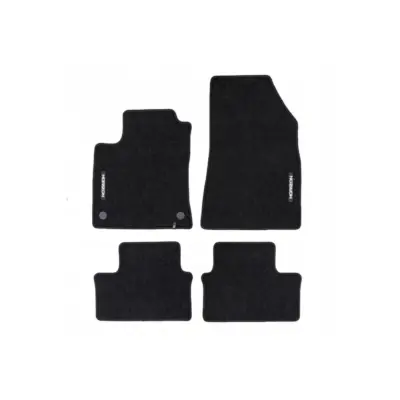 Tappetini Tessili Serie Horizon Set 4 Pezzi Neri per Renault Clio E-tech V