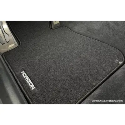 Tappetini Tessili Serie Horizon Set 4 Pezzi Nero per BMW Serie 3 E46 1998-2005